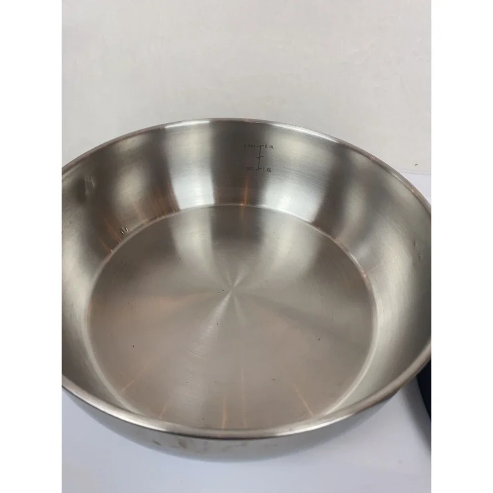 BergHOFF Essentials 24cm 3.2QT Stainless Steel Sauté Pan with Lid